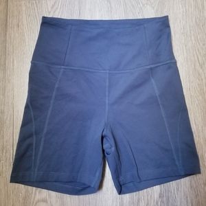 Girlfriend Collective midnight high-rise run short